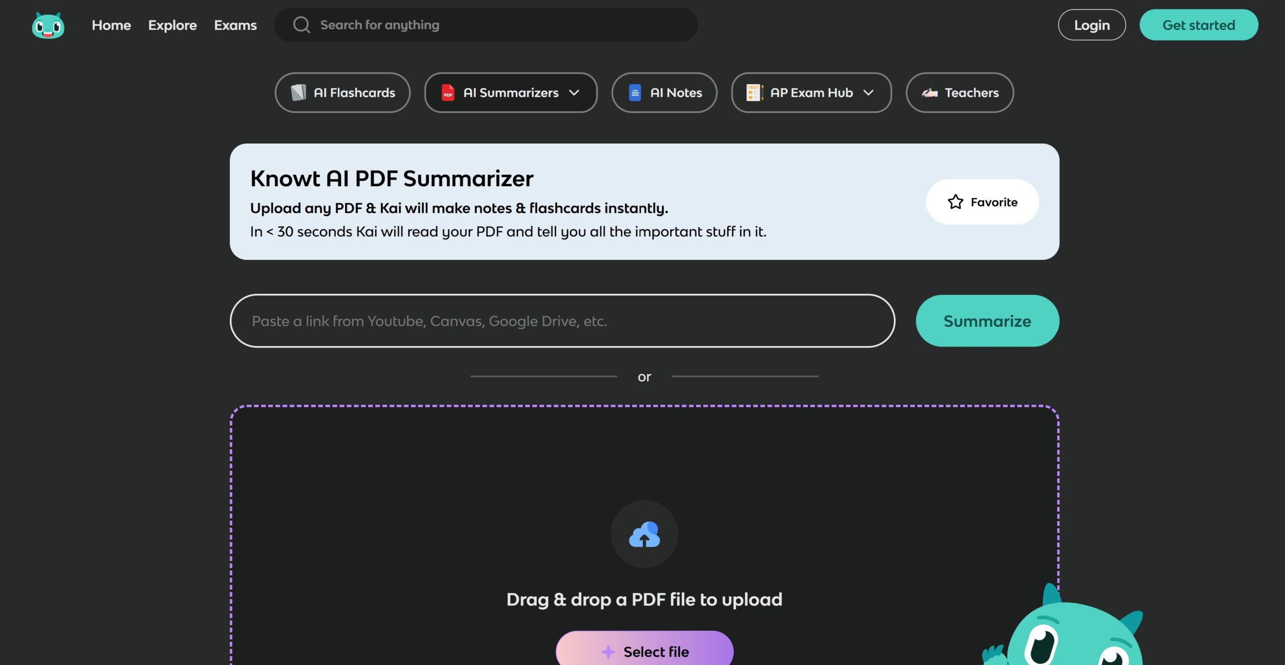 هوش مصنوعی خلاصه نویسی PDF