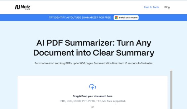 هوش مصنوعی خلاصه نویسی PDF